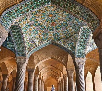 تصویر زیبا از مسجد وکیل شیراز+عکس