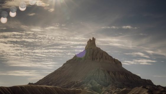 خورشیدگرفتگی حلقوی بر فراز یوتا