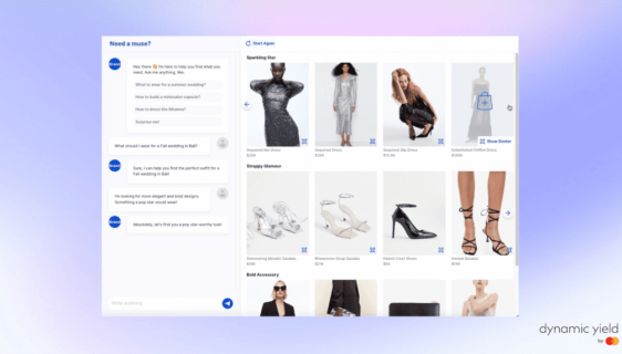 هوش مصنوعی Shopping Muse