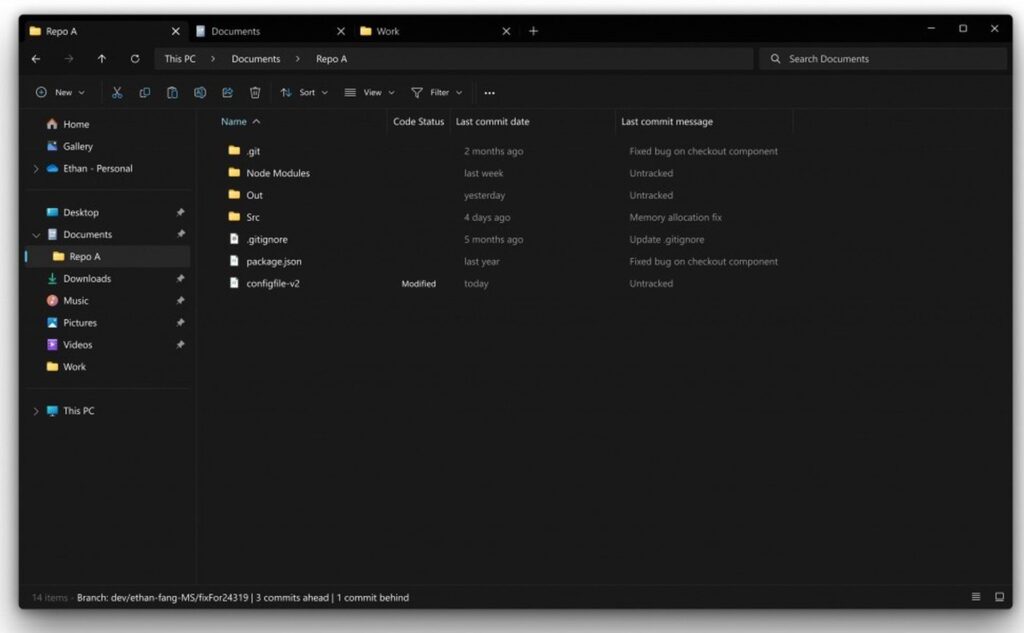 مایکروسافت File Explorer ویندوز 11 را با قابلیت‌های بومی کاربردی‌تر می‌کند