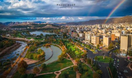 نمایی خارق العاده از شهر زیبای خرم آباد + عکس