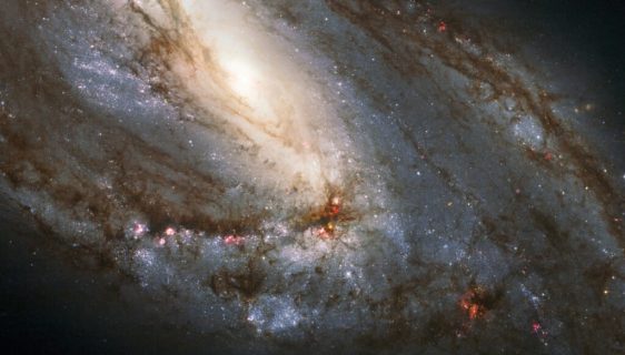 مسیه 66 که با نام NGC 3627 نیز شناخته می‌شود، درخشان‌ترین کهکشان از سه کهکشان سه‌گانه لئو است