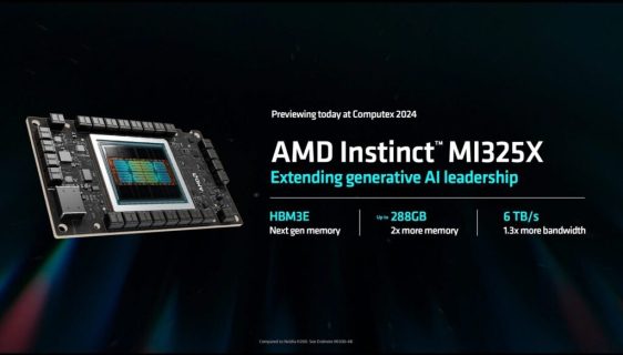 تراشه هوش مصنوعی AMD