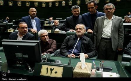 آخرین عکس مسعود پزشکیان در صندلی «شماره ۱۲۰» مجلس + عکس