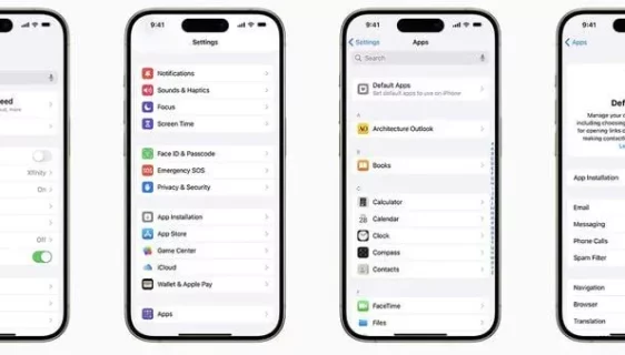 اپل حذف برنامه‌های اصلی مانند اپ استور را در اتحادیه اروپا ممکن می‌کند
