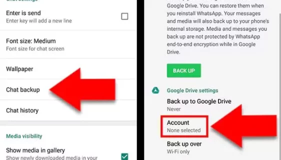 نحوه انتقال واتساپ به گوشی جدید بدون پاک شدن اطلاعات (اندروید+IOS)