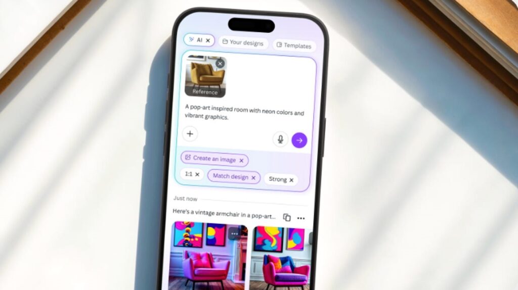 قابلیت‌های هوش مصنوعی جدید canva
